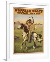 Buffalo Bills Wild West IV-null-Framed Giclee Print