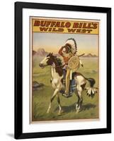 Buffalo Bills Wild West IV-null-Framed Giclee Print