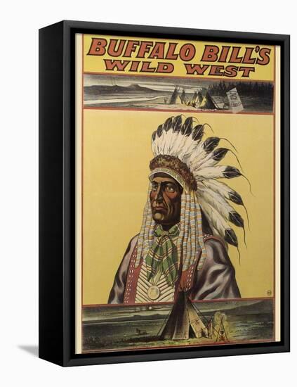 Buffalo Bills Wild West V-null-Framed Stretched Canvas