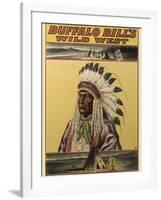 Buffalo Bills Wild West V-null-Framed Giclee Print