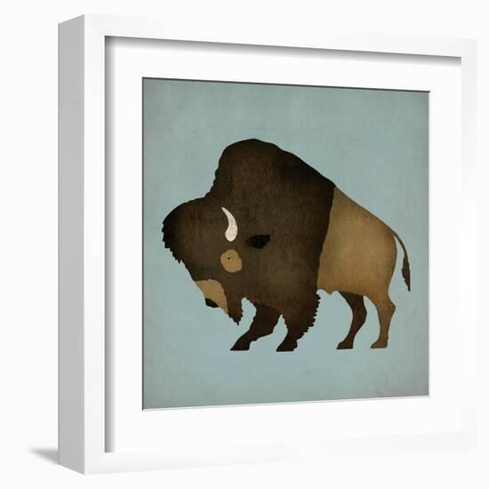 Buffalo Bison I-Ryan Fowler-Framed Art Print