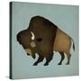 Buffalo Bison I-Ryan Fowler-Stretched Canvas