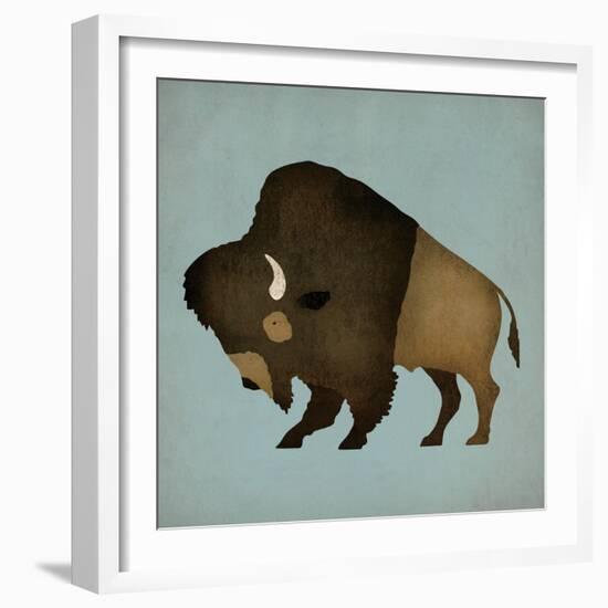 Buffalo Bison I-Ryan Fowler-Framed Art Print