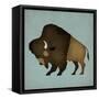 Buffalo Bison I-Ryan Fowler-Framed Stretched Canvas