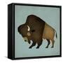 Buffalo Bison I-Ryan Fowler-Framed Stretched Canvas