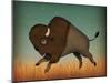 Buffalo Bison II-Ryan Fowler-Mounted Art Print