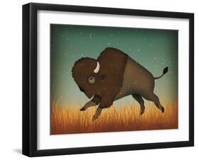 Buffalo Bison II-Ryan Fowler-Framed Art Print