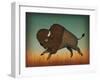 Buffalo Bison II-Ryan Fowler-Framed Art Print