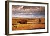 Buffalo Bones Plowed Under, 1930-Harvey Dunn-Framed Giclee Print