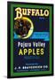 Buffalo Brand Apples-null-Framed Art Print