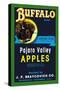 Buffalo Brand Apples-null-Stretched Canvas