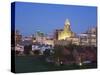 Buffalo City Skyline, New York State, United States of America, North America-Richard Cummins-Stretched Canvas