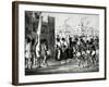 Buffalo Dance at Pueblo de Zuni, from Report of an Expedition Down the Zuni and Colorado Rivers-Ricard Hovenden Kern-Framed Giclee Print