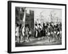Buffalo Dance at Pueblo de Zuni, from Report of an Expedition Down the Zuni and Colorado Rivers-Ricard Hovenden Kern-Framed Giclee Print
