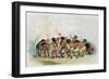 Buffalo Dance, circa 1832-George Catlin-Framed Giclee Print