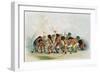 Buffalo Dance, circa 1832-George Catlin-Framed Giclee Print