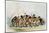 Buffalo Dance, circa 1832-George Catlin-Mounted Giclee Print