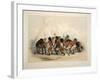 Buffalo Dance, from Catlin's North American Indian Portfolio. Hunting Scenes and Amusements of the-George Catlin-Framed Giclee Print