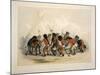 Buffalo Dance, from Catlin's North American Indian Portfolio. Hunting Scenes and Amusements of the-George Catlin-Mounted Giclee Print