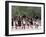 Buffalo Dance Performed by Indians from Laguna Pueblo on 4th July, Santa Fe, New Mexico, USA-Nedra Westwater-Framed Photographic Print