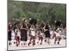 Buffalo Dance Performed by Indians from Laguna Pueblo on 4th July, Santa Fe, New Mexico, USA-Nedra Westwater-Mounted Photographic Print