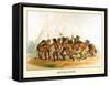 Buffalo Dance-Catlin-Framed Stretched Canvas