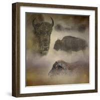 Buffalo Dreams-Jai Johnson-Framed Giclee Print