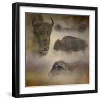 Buffalo Dreams-Jai Johnson-Framed Giclee Print