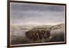 Buffalo Herd, 1862-William Jacob Hays-Framed Giclee Print