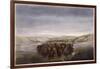 Buffalo Herd, 1862-William Jacob Hays-Framed Giclee Print