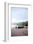 Buffalo Herders on the Beach in Sumba, Indonesia, Southeast Asia, Asia-James Morgan-Framed Photographic Print