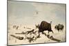 Buffalo Hunt, C.1822-1824-Peter Rindisbacher-Mounted Giclee Print