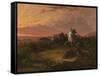 Buffalo Hunt, C.1848-Seth Eastman-Framed Stretched Canvas