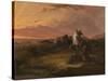 Buffalo Hunt, C.1848-Seth Eastman-Stretched Canvas