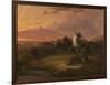 Buffalo Hunt, C.1848-Seth Eastman-Framed Giclee Print