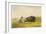 Buffalo Hunt Chase-George Catlin-Framed Giclee Print