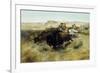 Buffalo Hunt no. 7-Charles Marion Russell-Framed Giclee Print