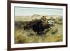 Buffalo Hunt no. 7-Charles Marion Russell-Framed Giclee Print