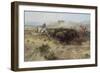 Buffalo Hunt Number 26, 1899-Charles Marion Russell-Framed Giclee Print