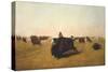 Buffalo Hunt on the Plains, 1872-William J. Hays-Stretched Canvas