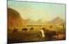 Buffalo Hunt-Alfred J. Miller-Mounted Art Print