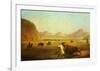 Buffalo Hunt-Alfred J. Miller-Framed Art Print