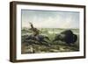 Buffalo Hunt-Frederick Walker-Framed Giclee Print