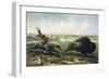 Buffalo Hunt-Frederick Walker-Framed Giclee Print