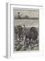 Buffalo Hunters in Montana, North America-Richard Caton Woodville II-Framed Premium Giclee Print