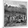 Buffalo Hunters in the Transvaal, South Africa, C1890-null-Mounted Giclee Print