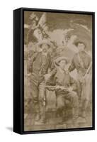 Buffalo Hunters-Mrs. M. Gainsford Photo Arts-Framed Stretched Canvas