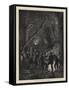 Buffalo Hunting, a Jamboree-Arthur Boyd Houghton-Framed Stretched Canvas