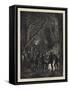 Buffalo Hunting, a Jamboree-Arthur Boyd Houghton-Framed Stretched Canvas