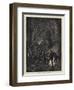 Buffalo Hunting, a Jamboree-Arthur Boyd Houghton-Framed Giclee Print